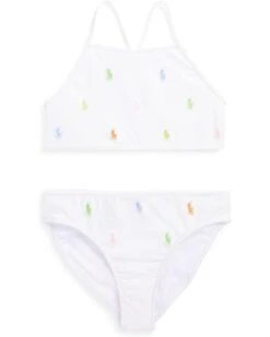 Polo Ralph Lauren Kids Polo Pony Two-Piece Swimsuit (Big Kids)