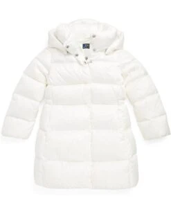 Polo Ralph Lauren Kids Water-Resistant Down Long Coat (Little Kids)