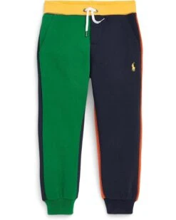 Polo Ralph Lauren Kids Color-Blocked Double-Knit Jogger Pants (Little Kids)