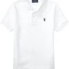 Polo Ralph Lauren Kids Cotton Mesh Polo Shirt (Little Kids)