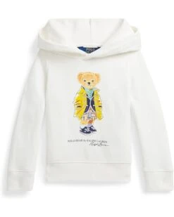 Polo Ralph Lauren Kids Polo Bear Fleece Hoodie (Little Kids)