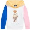 Polo Ralph Lauren Kids Polo Bear Color-Blocked Fleece Hoodie (Toddler)