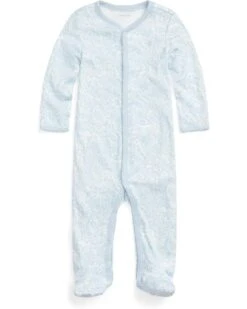 Polo Ralph Lauren Kids Paisley Cotton Footed Coverall (Infant)