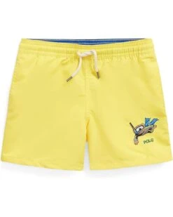 Polo Ralph Lauren Kids Traveler Polo Bear Swim Trunks (Toddler)