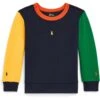 Polo Ralph Lauren Kids Color-Blocked Double-Knit Sweatshirt (Toddler)