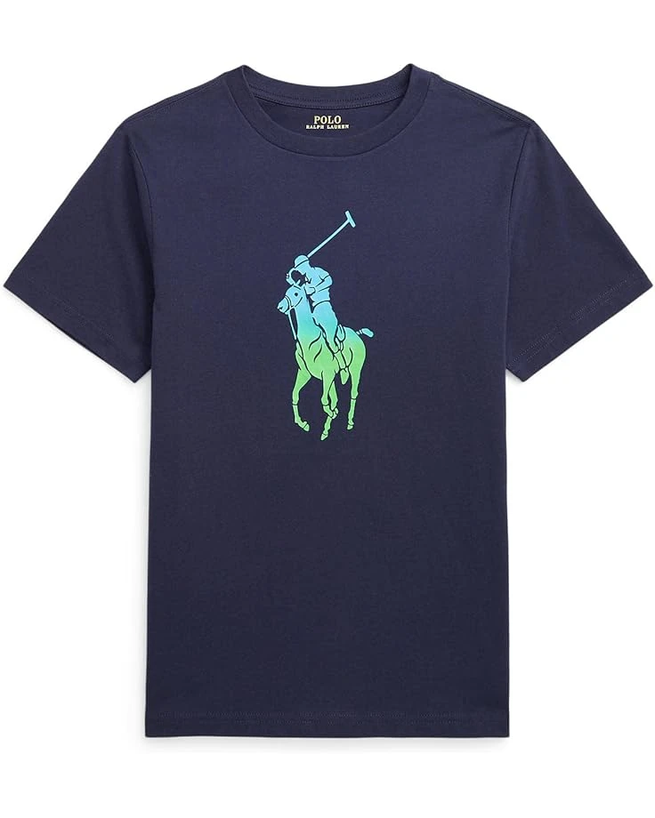 Polo Ralph Lauren Kids Ombré Big Pony Cotton Jersey Tee (Big Kids) Polo Ralph Lauren Kids Ombré Big Pony Cotton Jersey Tee (Big Kids) -Polo Ralph Lauren Kids 61YQEgaBqqL. AC SR736920