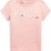 Polo Ralph Lauren Kids Floral-Logo Cotton Jersey Tee (Infant)