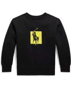 Polo Ralph Lauren Kids Big Pony Logo Double-Knit Sweatshirt (Toddler)