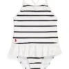 Polo Ralph Lauren Kids Striped Stretch One-Piece Swimsuit (Toddler)
