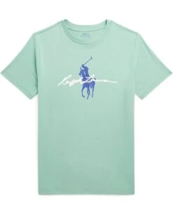 Polo Ralph Lauren Kids Big Pony Logo Cotton Jersey Tee (Big Kids)