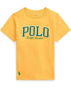 Polo Ralph Lauren Kids Corduroy-Logo Cotton Jersey Tee (Toddler)