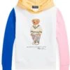 Polo Ralph Lauren Kids Polo Bear Color-Blocked Fleece Hoodie (Big Kids)