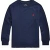 Polo Ralph Lauren Kids Cotton Jersey Long Sleeve Tee (Little Kids)