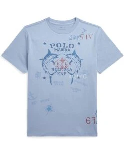 Polo Ralph Lauren Kids Polo Marina Cotton Jersey Tee (Big Kids)