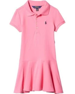 Polo Ralph Lauren Kids Short Sleeve Polo Dress (Little Kids)