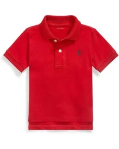 Polo Ralph Lauren Kids Cotton Interlock Polo Shirt (Infant)