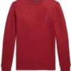 Polo Ralph Lauren Kids Waffle-Knit Cotton Long Sleeve Tee (Big Kids)