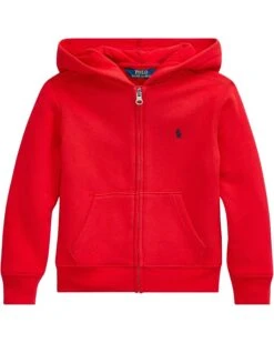 Polo Ralph Lauren Kids Cotton Blend Fleece Hoodie (Little Kids)