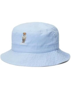 Polo Ralph Lauren Kids Polo Bear Cotton Twill Bucket Hat (Little Kids)