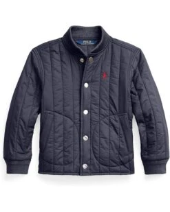 Polo Ralph Lauren Kids Water-Repellent Baseball Jacket (Toddler)