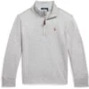 Polo Ralph Lauren Kids Cotton Interlock 1/4 Zip Pullover (Toddler)