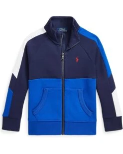Polo Ralph Lauren Kids Color-Blocked Double-Knit Track Jacket (Little Kids)