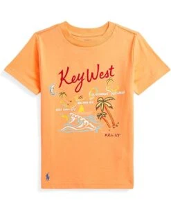Polo Ralph Lauren Kids Key West Cotton Jersey Tee (Toddler)