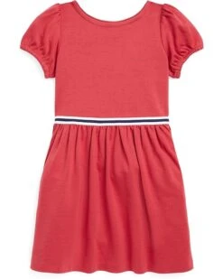 Polo Ralph Lauren Kids Fit-and-Flare Stretch Ponte Dress (Toddler)