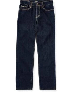 Polo Ralph Lauren Kids Hampton Straight Stretch Jeans (Big Kids)