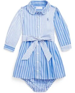 Polo Ralph Lauren Kids Cotton Poplin Fun Shirtdress (Infant)