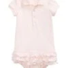 Polo Ralph Lauren Kids Ruffled Polo Dress & Bloomer (Infant)