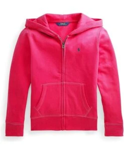 Polo Ralph Lauren Kids Fleece Full Zip Hoodie (Big Kids)