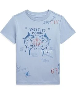 Polo Ralph Lauren Kids Polo Marina Cotton Jersey Tee (Toddler)