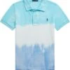 Polo Ralph Lauren Kids Tie-Dye Cotton Mesh Polo Shirt (Little Kids)