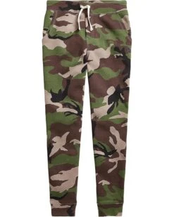 Polo Ralph Lauren Kids Camo Fleece Jogger Pants (Big Kids)