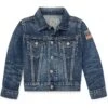 Polo Ralph Lauren Kids Cotton Denim Trucker Jacket (Little Kids)