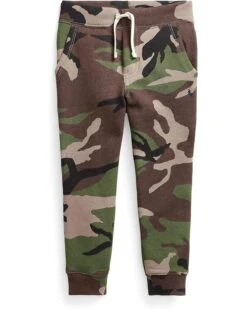Polo Ralph Lauren Kids Camo Fleece Jogger Pants (Toddler)
