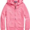Polo Ralph Lauren Kids Spa Terry Full Zip Hoodie (Big Kids)