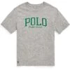 Polo Ralph Lauren Kids Corduroy-Logo Cotton Jersey Tee (Big Kids)