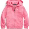 Polo Ralph Lauren Kids Spa Terry Full Zip Hoodie (Toddler)