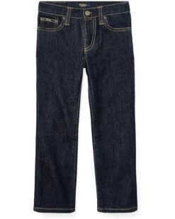 Polo Ralph Lauren Kids Hampton Straight Stretch Jeans (Toddler)
