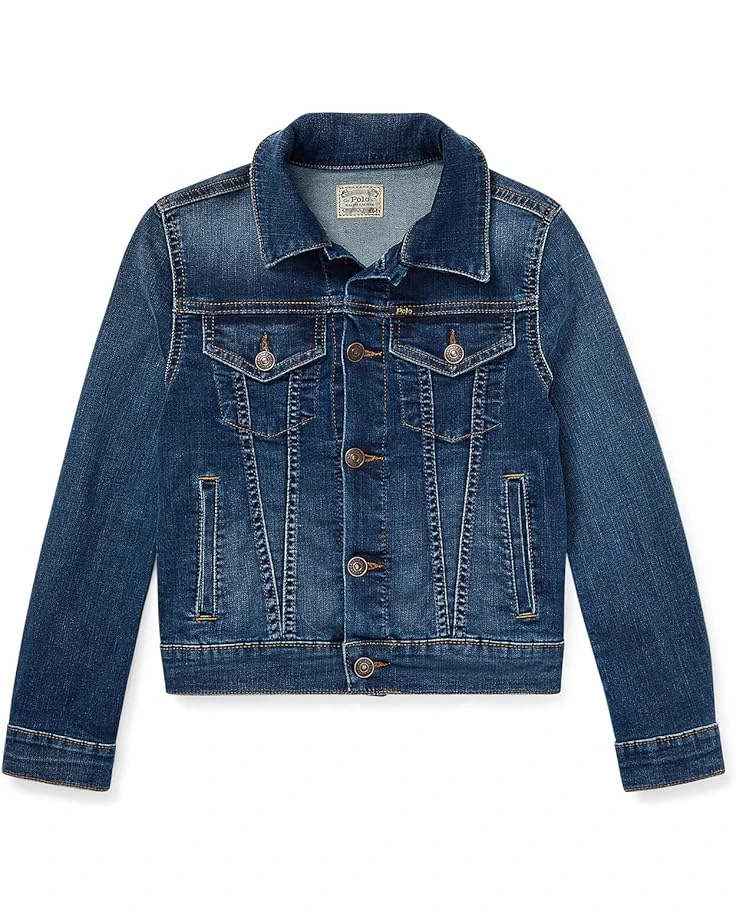 Polo Ralph Lauren Kids Denim Trucker Jacket (Big Kids) Polo Ralph Lauren Kids Denim Trucker Jacket (Big Kids) -Polo Ralph Lauren Kids 81ZpfkMXSjL. AC SR736920