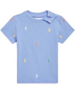 Polo Ralph Lauren Kids Polo Pony Cotton Mesh Tee (Infant)