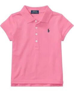 Polo Ralph Lauren Kids Short Sleeve Mesh Polo Shirt (Little Kids)