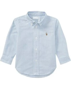 Polo Ralph Lauren Kids Cotton Oxford Sport Shirt (Infant)