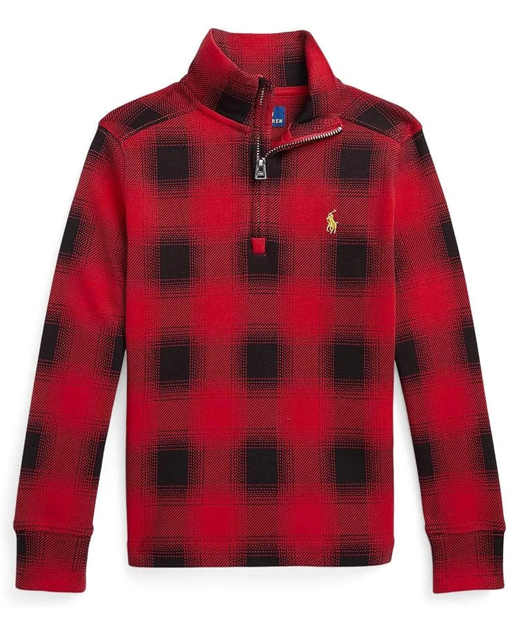 Polo Ralph Lauren Kids Checked Cotton Interlock Pullover (Toddler) Polo Ralph Lauren Kids Checked Cotton Interlock Pullover (Toddler) -Polo Ralph Lauren Kids 81w5Jxq5BWL. AC SR736920 1