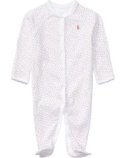 Polo Ralph Lauren Kids Floral Cotton Coverall (Infant)