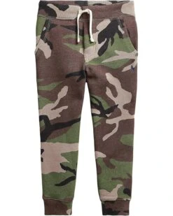 Polo Ralph Lauren Kids Camo Fleece Jogger Pants (Little Kids)