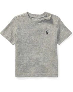 Polo Ralph Lauren Kids Cotton Jersey Crew Neck T-Shirt (Infant)